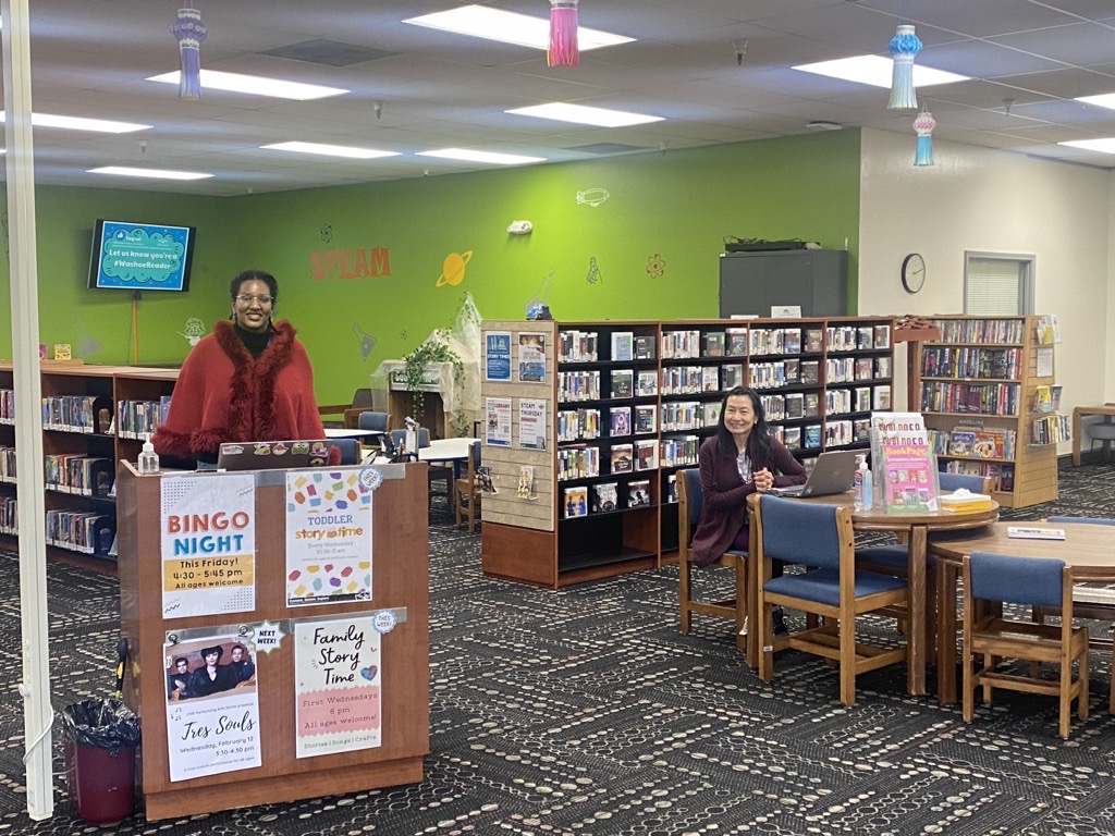 Staff in the North Valleys Library